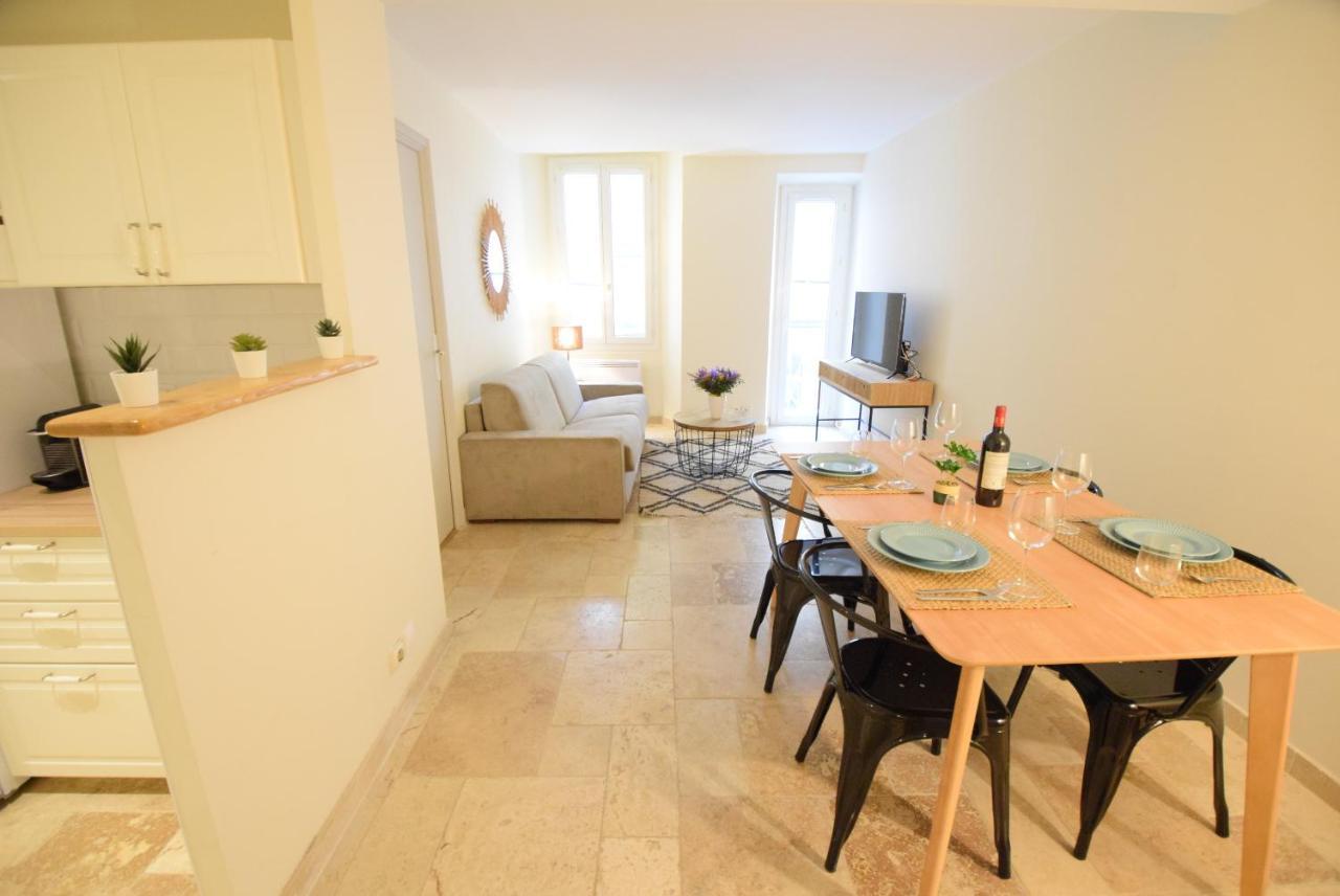 Nice Renting - Pairoliere - Spacious Flat - Old Nice - Massena - Terrace Bagian luar foto